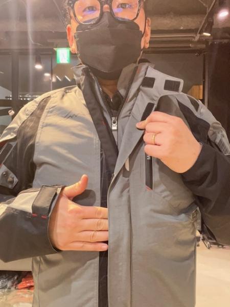 水野が着てみるK-2397 アクアジャケット！：KUSHITANI横浜店