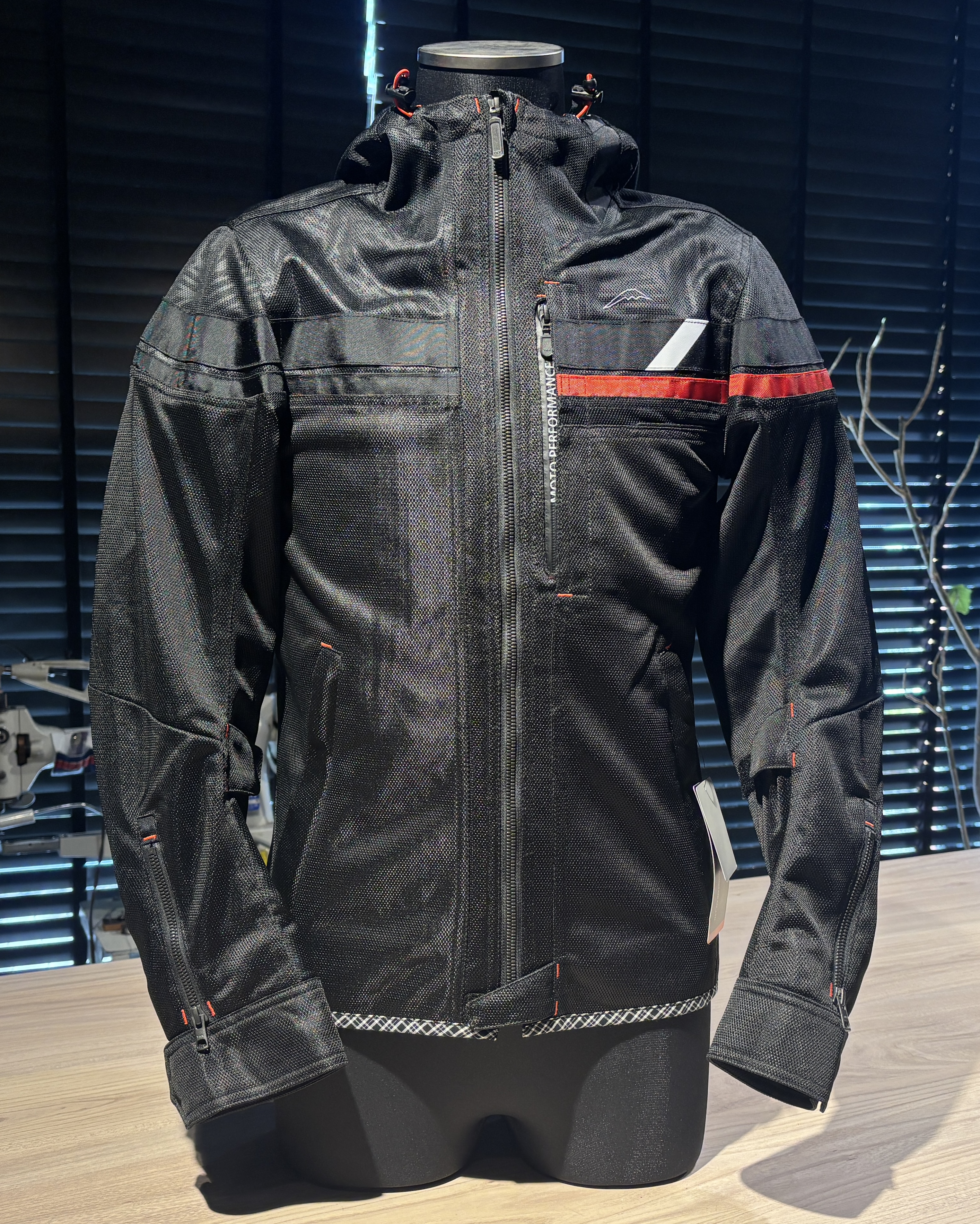 2026新商品】＜K-2455＞フルメッシュパーカージャケットが入荷いたし