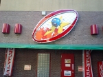 楕円看板