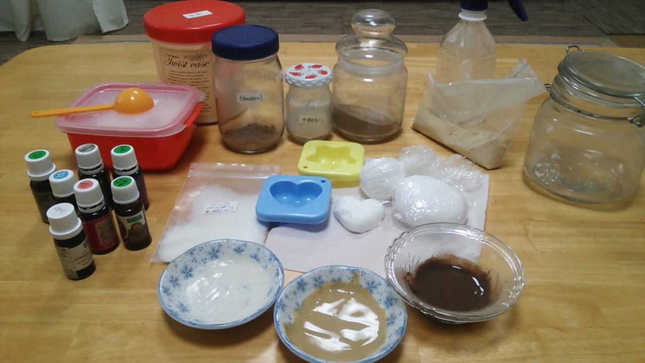 入浴剤材料