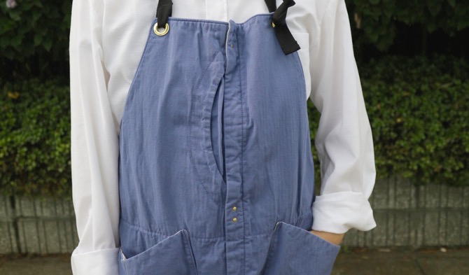 SUOLO GRIZZLY DENIM エプロン スオーロ グリズリー デニム Suolo