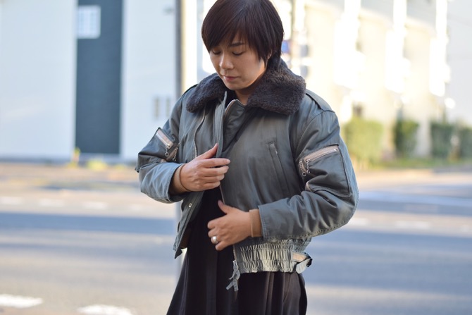 10/18 new arrival FUMIKA UCHIDA BOMBER BLOUSON | 1989 blog