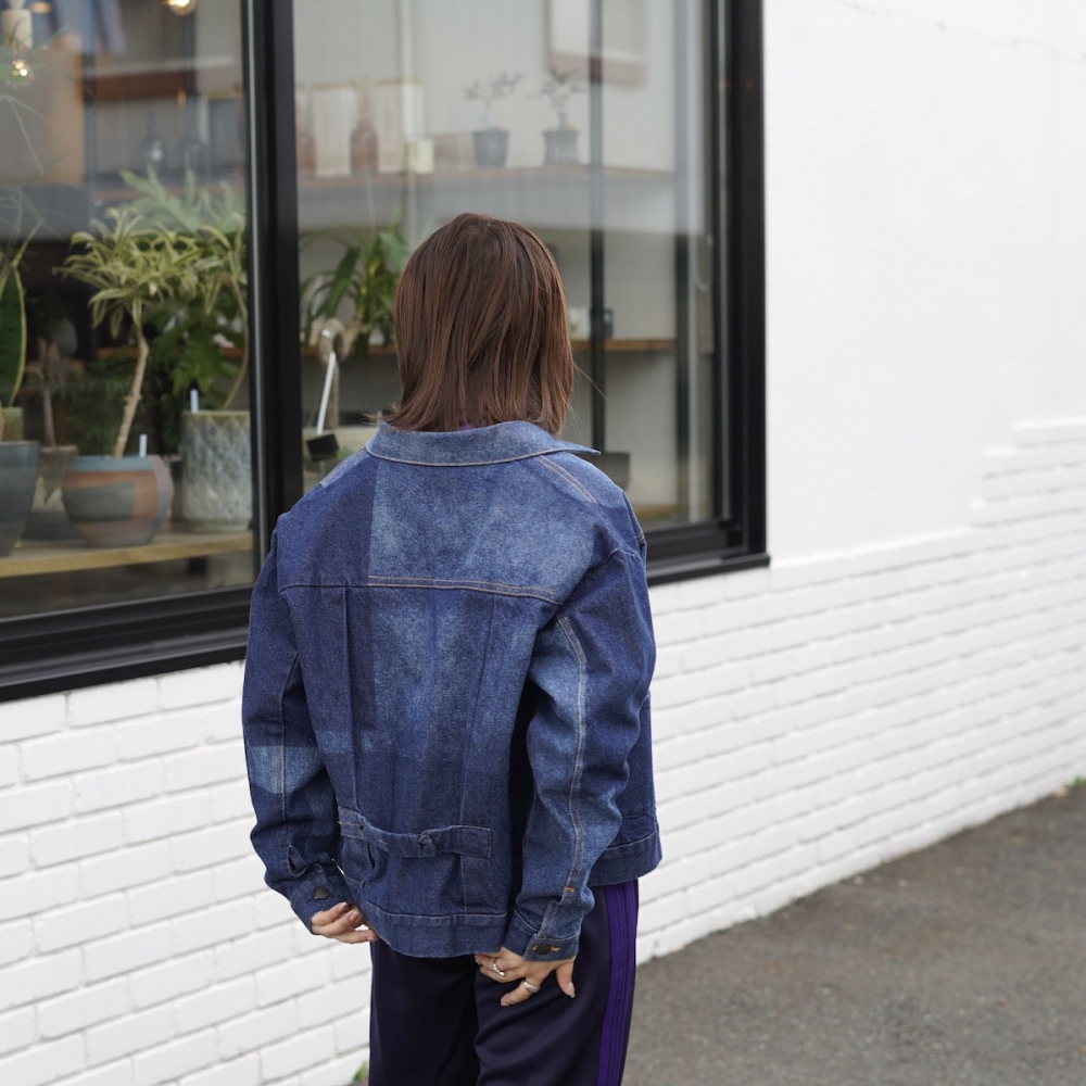 Needles デニムジャケット 唯一無二の個性を纏う【Needles】Covered Jean Jacket (Needles