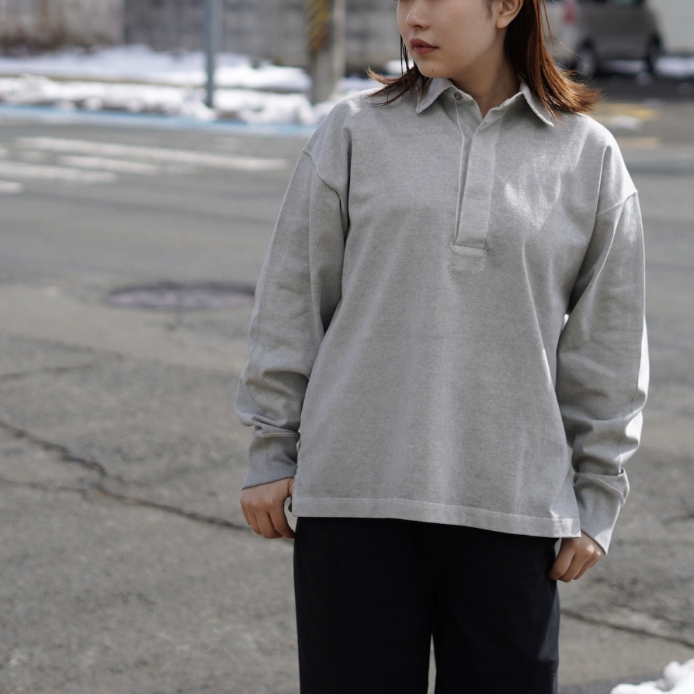 YLEVE/イレーヴ OPEN END COTTON PIGMENT DYE/PO プルオーバー