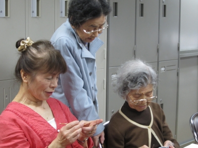 根本さんは親子で参加