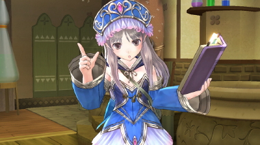 19歳になったトトリちゃんは先生役(メルルのアトリエ)