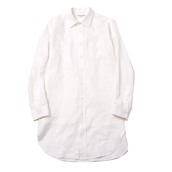 RUDE GALLERY (ルードギャラリー)|ロングシャツフレンチリネン(WHT)