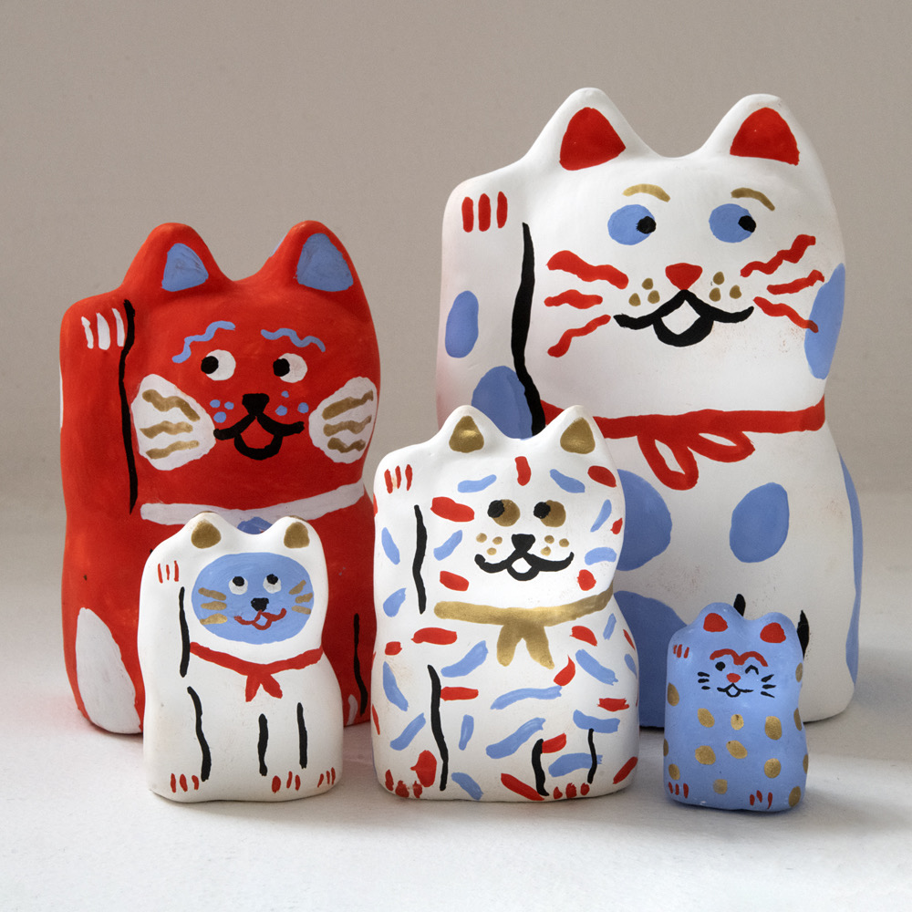 メロちゃんさま専用 九谷焼 縁起物 招き猫 三毛猫 金彩 メロちゃんさま専用 九谷焼 縁起物 招き猫 三毛猫 金彩 メロちゃんさま