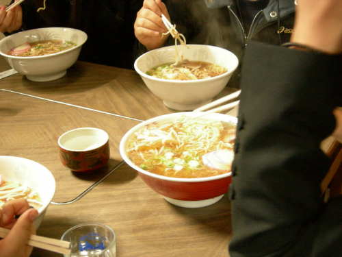 ふけた食堂