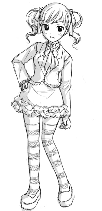 オリジナル ツインテール