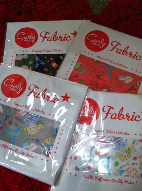Curly Collection ｶｰﾘｰｺﾚｸｼｮﾝ 新作生地 入荷 Fablica Staff Blog ファブログ