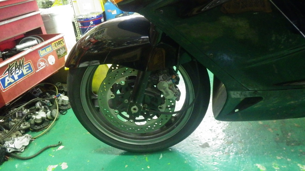 T筑さん ZX-10 黒鯱再生計画 | マーベラス折目のブログ