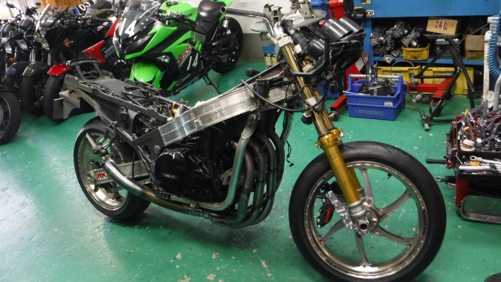 当時物【幻の新品パーツ】FX400R純正エンジンガードkawasakiカワサキ