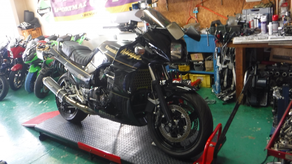 K西さん GPZ900R A-14ニンジャドック | マーベラス折目のブログ