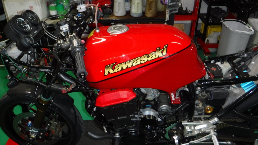篠HさんGPZ900R ZZR1100エンジン載せ替え3 | マーベラス折目のブログ 篠HさんGPZ900R ZZR1100エンジン載せ替え3 | マーベラス折目のブログ