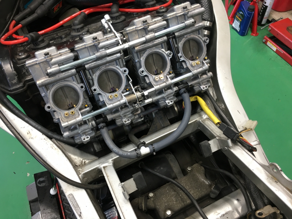 十Kさん ZX10エンジンマウント8 | マーベラス折目のブログ