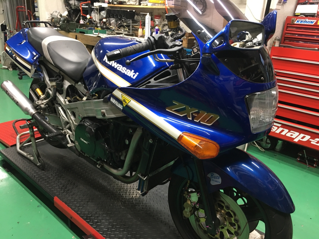 十Kさん ZX10エンジンマウント8 | マーベラス折目のブログ