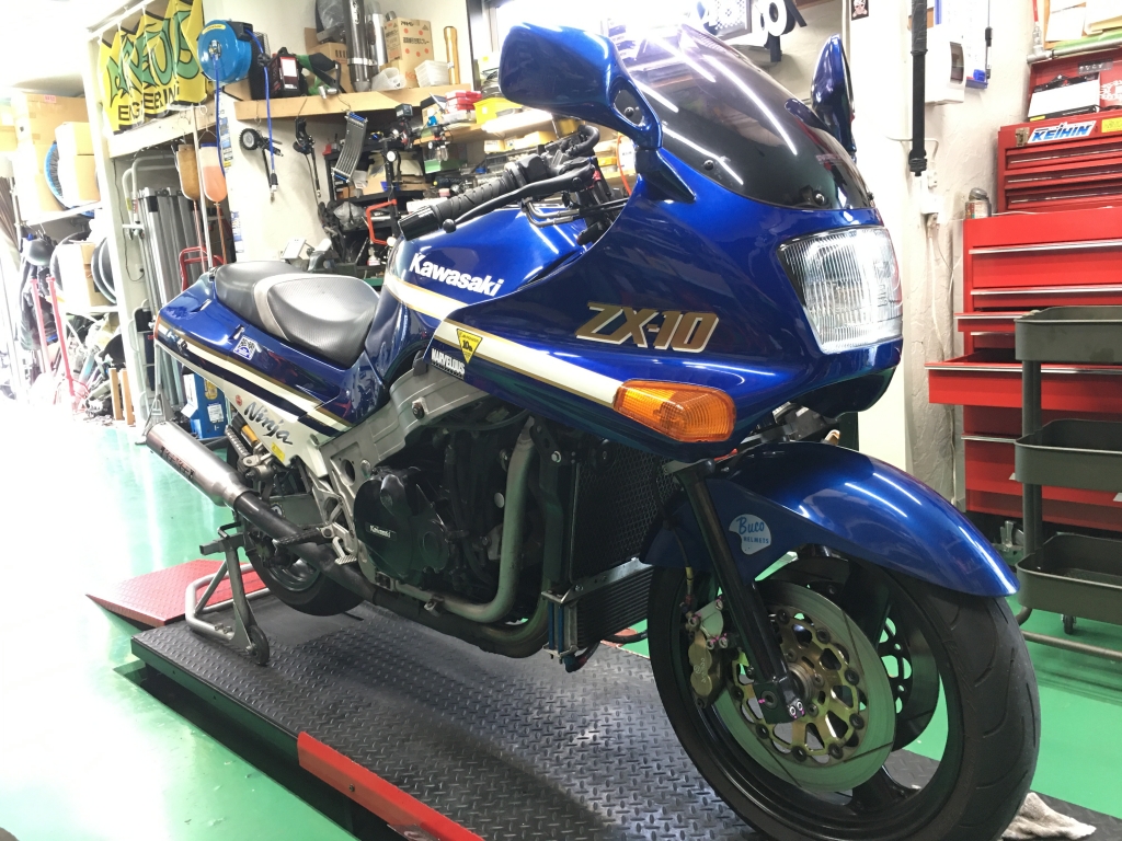 十Kさん ZX10エンジンマウント8 | マーベラス折目のブログ