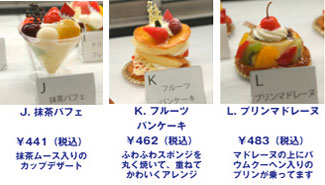 関西スイーツモニター別バラ隊試食会エントリースイーツ4/5