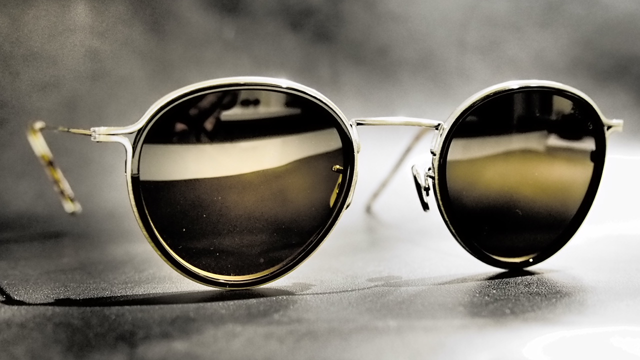 eyevan 7285 model 738 サングラス　ブラック eyevan 7285 model 738 サングラス ブラック 5.6万円値下】【別レンズ