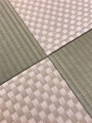 グリーンが良いんです。カラー縁無し琉球畳(セキスイ美草)大阪大東市6帖間施工例家庭用国産畳専門店うえむら畳5