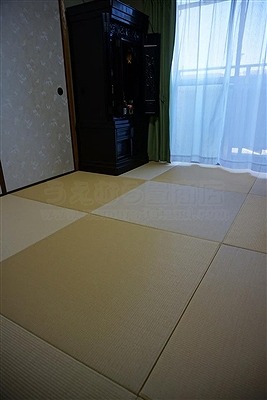 【カラー縁無し琉球畳】お友達のようなステキなお部屋に模様替えしたいッ!:大阪大東市家庭用国産畳専門店うえむら畳4