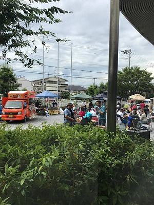 小金屋食品納豆大直売会×てくてくマルシェ(川村義肢本社ショールーム)大阪の畳屋さんうえむら畳が応援参加。2