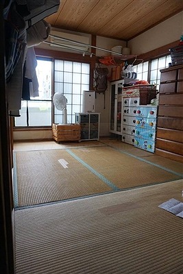 畳デザイン敷き(門真市)ハイハイできる畳へ模様替え:大阪大東市のイマドキの畳屋さんうえむら畳2