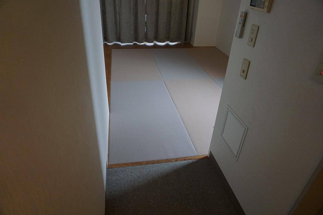 シルバー世代にも安心なTATAMI(畳)へ模様替え:大阪大東市家庭用国産畳専門店イマドキの畳屋さんうえむら畳22