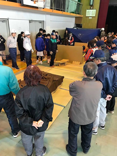 〜大阪の畳屋さんが「大東市総合防災訓練」に参加〜 大阪大東市家庭用国産畳専門店うえむら畳2
