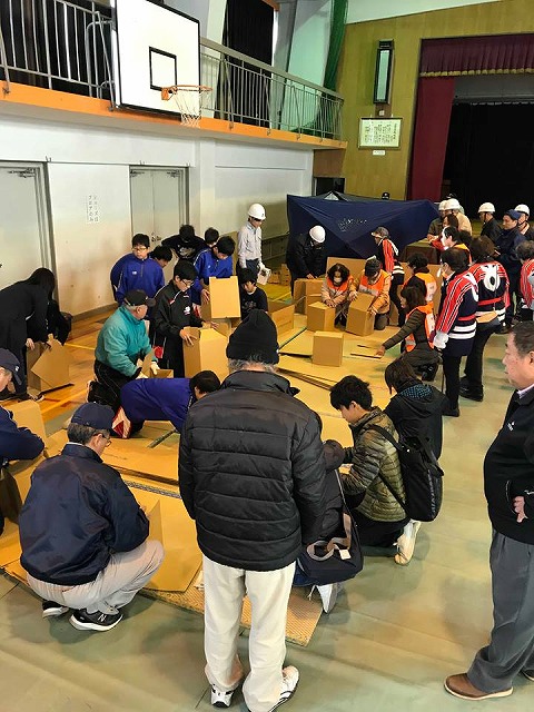 〜大阪の畳屋さんが「大東市総合防災訓練」に参加〜 大阪大東市家庭用国産畳専門店うえむら畳5