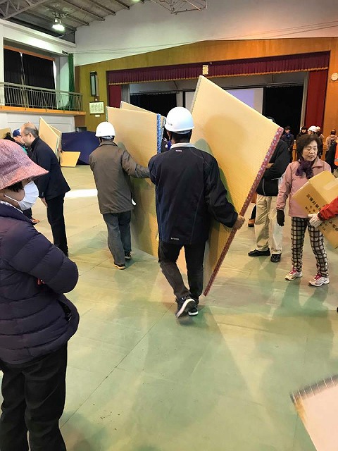 〜大阪の畳屋さんが「大東市総合防災訓練」に参加〜 大阪大東市家庭用国産畳専門店うえむら畳8