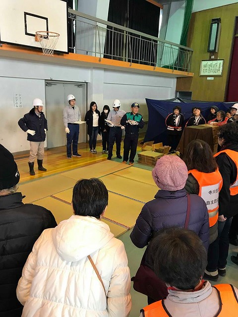 〜大阪の畳屋さんが「大東市総合防災訓練」に参加〜 大阪大東市家庭用国産畳専門店うえむら畳11
