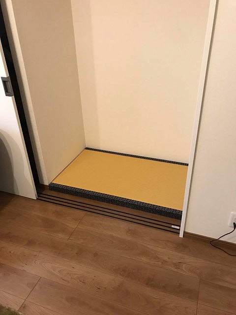 【仏壇用畳東大阪】亡きご主人さまへの想いのこもったご依頼。大阪大東市家庭用国産畳専門店うえむら畳5