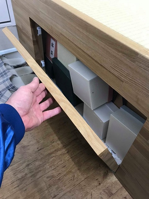 オーダーメイドユニット家具を使いやすくリメイク?大阪府大東市イマドキの畳屋さんうえむら畳2