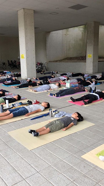 あおぞらヨガ(ヨガスタジオアーリアさん)を畳屋さんが応援ッ!!大阪府大東市家庭用国産畳専門店うえむら畳商店琉球畳ペット用畳介護用畳4