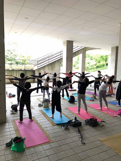 あおぞらヨガ(ヨガスタジオアーリアさん)を畳屋さんが応援ッ!!大阪府大東市家庭用国産畳専門店うえむら畳商店琉球畳ペット用畳介護用畳7