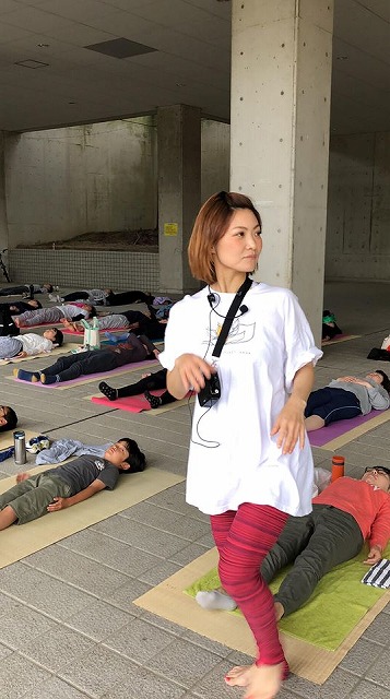 あおぞらヨガ(ヨガスタジオアーリアさん)を畳屋さんが応援ッ!!大阪府大東市家庭用国産畳専門店うえむら畳商店琉球畳ペット用畳介護用畳17