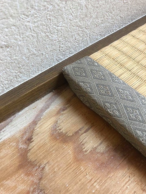 極薄畳の表替え(おもてがえ)土台はシッカリしてんねんッ(大阪府大東市)大阪府大東市家庭用国産畳専門店イマドキの畳屋さんうえむら畳5