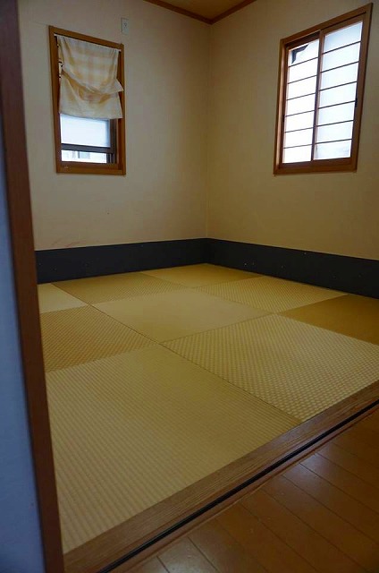 【きれいになったお部屋に大満足!カラー琉球畳4畳半間施工事例大阪府大東市】家庭用国産畳専門店イマドキの畳屋さんうえむら畳5
