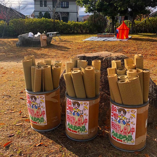 四条畷イベント:“オズの農村マルシェ”を畳屋さんが応援!!(大阪府大東市うえむら畳)琉球畳介護用畳ペット用畳ベッド畳4