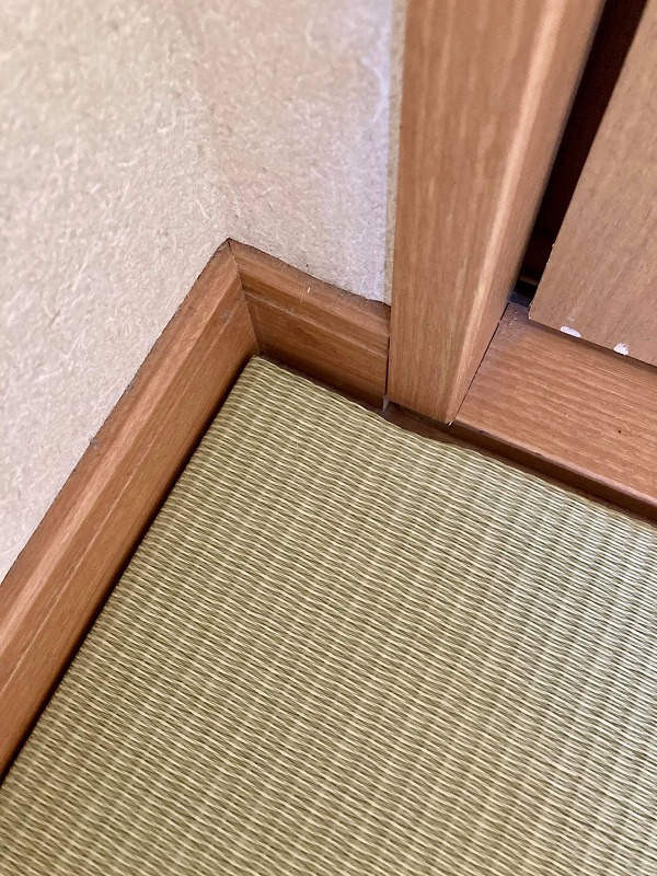 〜見なかったコトの極薄畳を和紙製縁無し琉球畳へ模様替え〜大阪府大東市家庭用国産畳専門店うえむら畳商店1