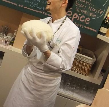 ピッツア仕込み