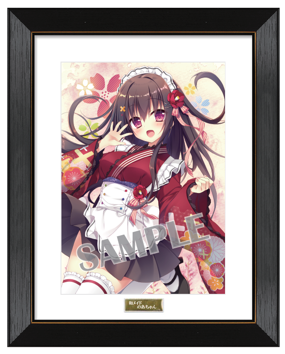 【シュリンク未開封・直筆サイン入り】　茉宮祈芹　超高品質　キャンバスアート 茉宮 祈芹キャンバスアート・ルリ＆リリア01 :: flagments