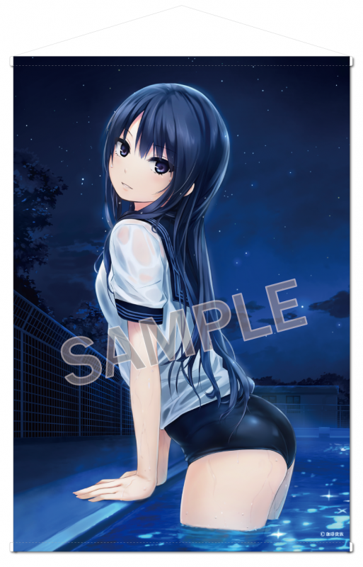 ♪◇珈琲貴族×ブレンドリーム◇コラボ B3布ポスター 白峰莉花 - か行