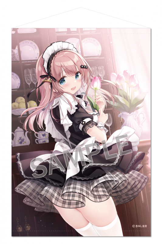 ブレンドリーム　ほし　和メイド　ましろちゃん　直筆サインA3 複製原画 BLENDREAM CANDY COLLECTION』に〝きみしま青〟先生が登場