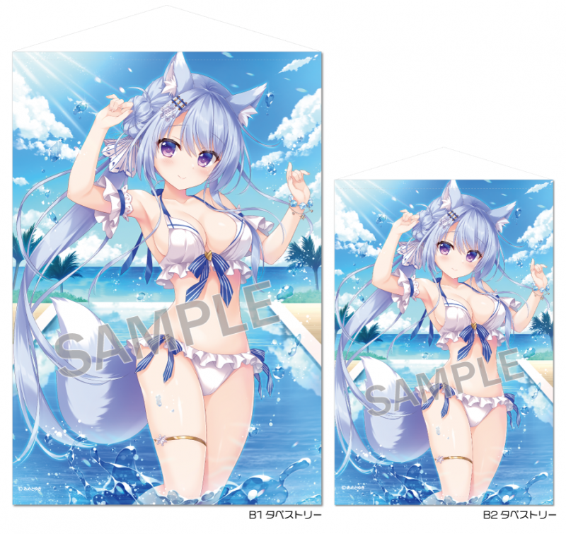 あめとゆき先生　雪きつねさん　キャラファイングラフ ☆新企画☆『Blendream Teatime Collection』に〝あめとゆき