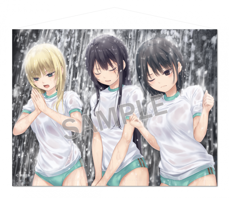 珈琲貴族 A3複製原画 泡まみれ青山さん(激フェチVer.) BURUMATSURI 』イラスト集＆スペシャルアイテムが登場 | ブレン