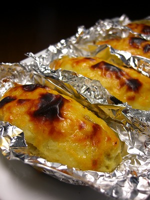 スイートポテト。。。美味しそうに焼けました