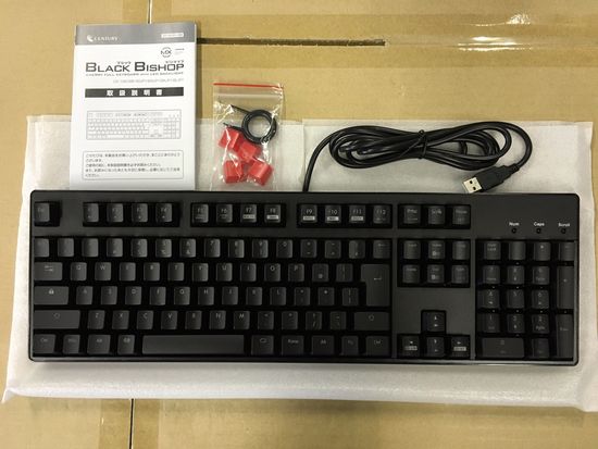新製品入荷！BLACK BISHOP（CHERRY軸フルキーボード） | センチュリー